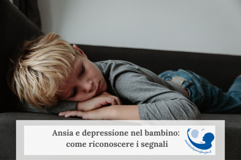 Ansia E Depressione Nel Bambino: Come Riconoscere I Segnali - Infanzia